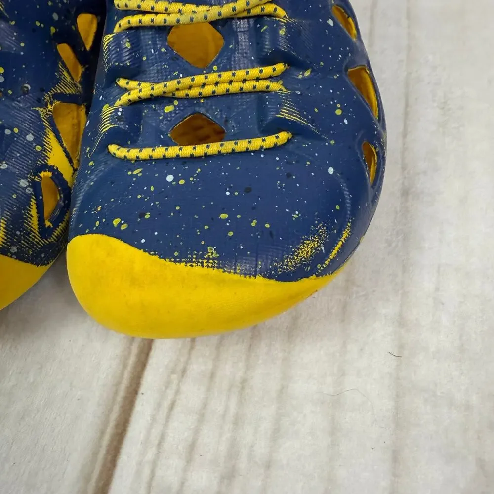 KEEN Kids Rio Water Sandals Shoes Size‎ 10 Toddler Navy Blue Yellow Speckle